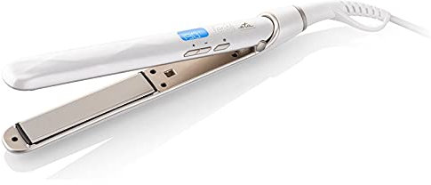 ETA Glätteisen Fenité mit Einstellbarer Temperatur 150-230° C - 45W, Federbelasteten Keramikplatten, Reiseetui,