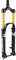 XYSQ 27,5/29 Zoll Federgabel Mountainbike Federweg 150 Mm Scheibenbremse Dämpfungseinstellung Fahrradzubehör (Size : 27.5 inch)