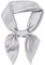 RIIQIICHY Seidentuch Grau Damen Bandana Kopftuch Sommer Schals & Tücher Haarschal Halstücher Quadrates 70x70cm