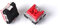 Keychron Switch für Mechanische Tastatur, Low Profile Optical Switch Set Red 87 STK.