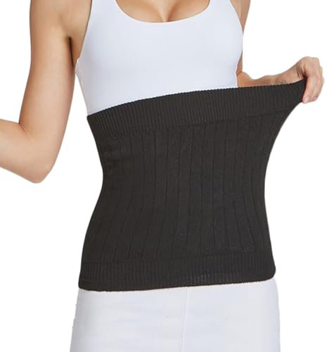 Winter Kaschmir Nierenwärmer Damen Herren Rückenwärmer Thermische Taillen Wärmer Unterstützung Elastisch Wärmegürtel Wolle Lendenwärmer Leibwärmer zur Rückenpartie Schmerzlinderung für Damen Frauen