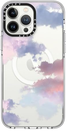 CASETiFY Clear iPhone 13 Pro Max Case [Not Yellowing / 6.6ft Drop Pro Maxtection/Compatible with Magsafe] - Clouds - Clear