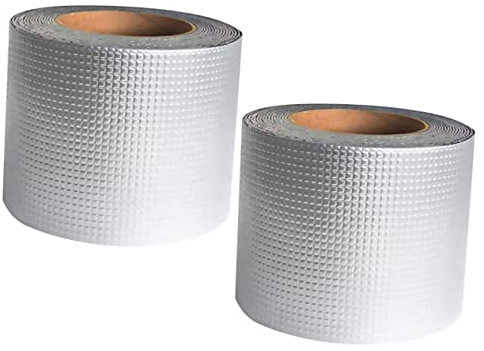 VILLFUL Aluminum Duct Tape Double Sided Repair Tape for Window Crack Roof Leak
