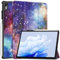 Funda para tablet HUAWEI MatePad 11.5S 2024, funda de piel sintética, triple pliegue, parte trasera dura, con soporte para Huawei MatePad 11.5 2024, Smart Slim Cover con apagado y encendido automático