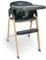 babyGO Levels Mitwachsender Hochstuhl - Perfekt für Babys bis Schulkind - Kinderhochstuhl/Babystuhl ab 6 Monaten mit hochwertigem Design - Schwarz