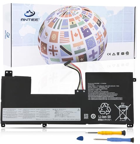 ANTIEE 76Wh L17C4PG2 L17M4PG2 L18C4PG1 Laptop Akku Kompatibel mit Legion Y740-17IRH Y740-17IRHG Y730-17ICH Y740-17ICHG 5B10Q88556 5B10Q88558 5B10T11520 5B10W67371 15.36V