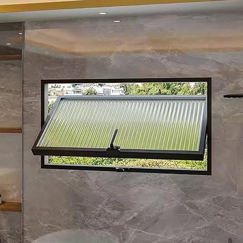Ventana Ventanas correderas Ventanas pequeñas para cobertizos, ventanas de aluminio para ventilación e iluminación domésticas con cerradura, ventanas empotradas para sótanos, baños y garajes, reemplaz