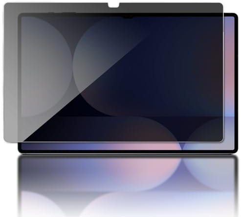 LanQii Anti-Spy Schutzfolie Kompatibel mit Samsung Galaxy Tab S10+, PET Displayschutzfolie [Anti-Kratzen] [Anti-Bläschen] [Anti-Öl] Privacy Folie für Samsung Galaxy Tab S10+