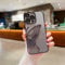 Glitter Butterfly Case for iphone 13, Electro Plated Bling Liquid Sand Soft Clear Camera Lens Protection Women Girls Cover for iphone 13 6.1 inch 2021 (Glitter Black)
