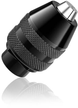 Dreamil Adaptateur de mandrin Adaptateur Mandrin Perçage SDS Mandrin sans Clé 9/32-40 Mandrin à Serrage Rapide Mandrin de Forage Auto-Serrant à Changement Rapide Pour Perceuse Visseuse électrique