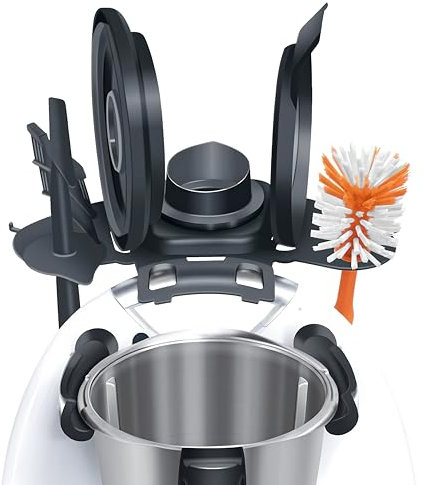 CDDCWZ Le Support de Rangement pour Accessoires Thermomix adapté aux TM5 et TM6 Peut être utilisé pour Stocker des Accessoires tels Que des couvercles/spatules/agitateurs/brosses de Nettoyage Support