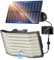 Artrastar Solarleuchten 226 LED Solarlampen Für Außen Mit Bewegungsmelder 3 Modi Aussen licht 5 M Kabel Strahler Wandleuchte IP65 Für Garten, Garage, Hof, Rasen, Haustüren (1 Stück)