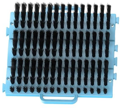 Langlebiges Haustier-Massagegerät, Fellpflege, Rosshaar, Rinderschwanzbürste, Pferde-Kratzer für sanfte Massage und einfache Reinigung