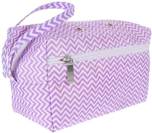 jojofuny Aufbewahrungstasche Für Wolle Mit Reißverschluss Häkel Und Strickzubehör-organizer Nadel-tasche Für Handarbeitsmaterialien Strapazierfähig Und Praktisch