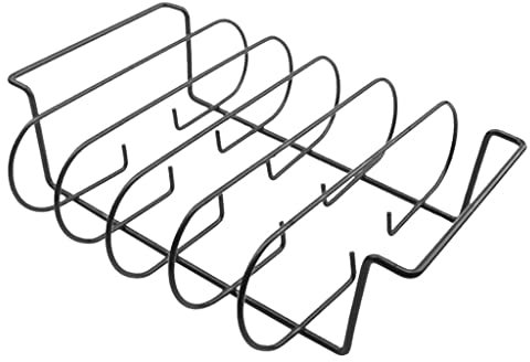 PNAJFUEL Griglia Antiaderente per Costine, Supporto in Ferro per Arrostire, Accessori per Barbecue a Pellet