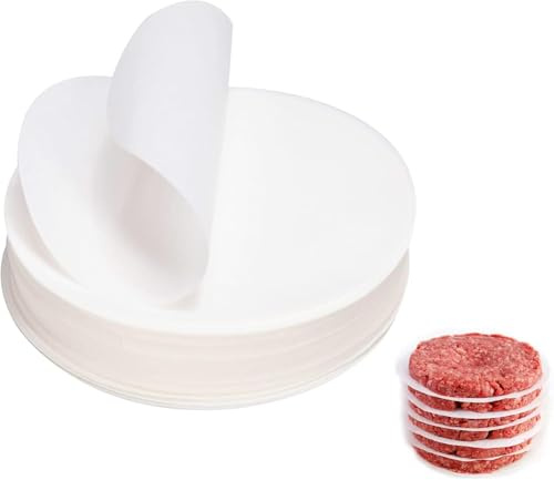 Papier Sulfurisé Rond 1000 Pièces Ø 11 cm, Antiadhésif