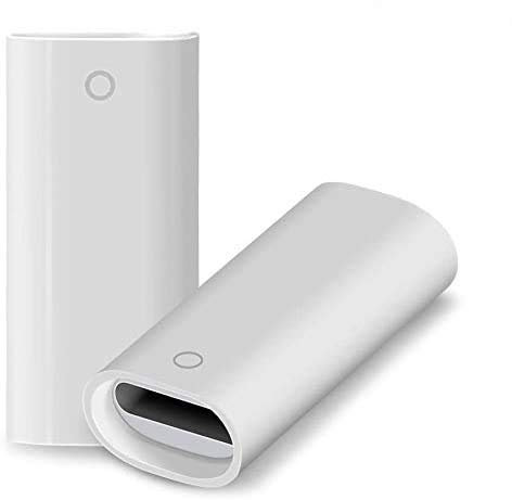 iMangoo Charger Adapter Cable Compatible with Apple Pencil, iPad Pro 2-Pack, iPencil Adapter Connector for Charging, Lightning Adapter Female to Female Compatible with iPad Pro 12.9'' 10.5'' 9.7''