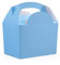 We Can Source It Ltd – Coloured Meal Box for Children/Kids - Perfect for Picnics, BBQs, and Parties - Fully Compostable, Biodegradable and Eco-Friendly (Baby Blue) - Pack of 50