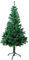 Gotoll Künstlicher Weihnachtsbaum 120 cm, Tannenbaum in grün, Christbaum mit Metallständer, schwer entflammbar