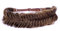 Bobiya Breites Fischschwanz-Haarband aus Kunsthaar, geflochten, klassisch, grob, elastisches Stretch-Haarteil, für Damen und Mädchen (Rotbraun)