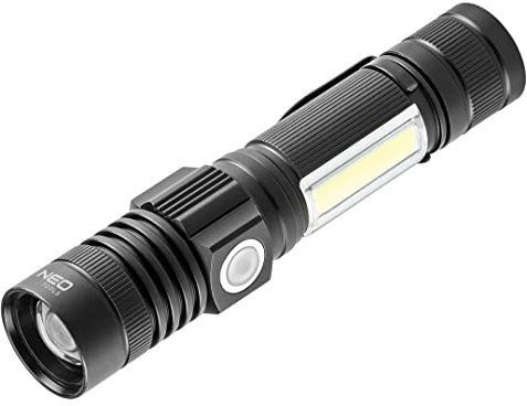 USB Rechargeable Flashlight 800 lm 2 in 1 CREE T6 LED