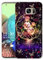 Sunrive Hülle Kompatibel mit Samsung Galaxy S7 Edge Silikon,Transparent Handyhülle Schutzhülle Etui Karikatur Muster Weiches TPU Silikon Case (Rose, Schmetterling) MEHRWEG