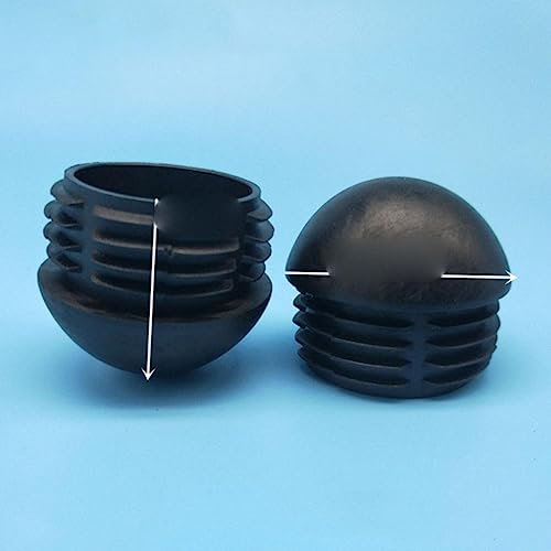 16 pièces en Plastique Chaise jambières Anti-dérapant Silencieux Table Ronde Pied Cache-poussière Sol Protecteur tampons Pieds de Meubles 13/40MM-40mm, 4 pièces