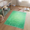 TAPISO Emma Teppich Waschbar bei 30 Grad Fußball Rasen Fußbalplatz bedruckter Kinderteppich Antirutsch Kinderzimmer Jugendzimmer Modern ÖKO-TEX 160 x 230 cm