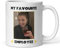 Confidently Quirky - My Favourite Employee White Mug, Personalised Photo Funny Joke Manager Mug, Funny Boss Birthday Gift, Funny Work Bestie Birthday, Leaving Gift, My Favourite Employee
