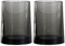 Kleine Wolke 5059901852 Zahnputzbecher Pino, anthrazit, 70x95 mm (Packung mit 2)