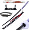 Hashiman – Katana One Piece – Manga Schwert + Schwerthalter Holz + Gürtel – Samurai Catana Cosplay Anime - Holzschwert Kinder Erwachsene – Ninja Deko Kostüm Säbels (Trafalgar Law)