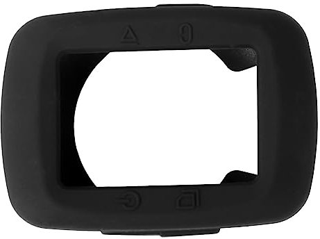 Mikikit Edge 200/500 Uhrengehäuse Silikon Schutzhülle Schwarz Einfaches Smartwatch-gehäuse Uhrenschutzhülle