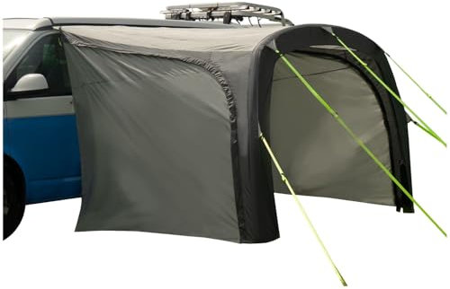 Skandika Vorzelt Vika Air Van 260 Set| aufblasbares Vordach mit Seitenwand, Caravan Tarp, Sonnensegel, Sonnendach UV 50+, 3000 mm Wassersäule| für Wohnmobil, Wohnwagen, Camper, Bus