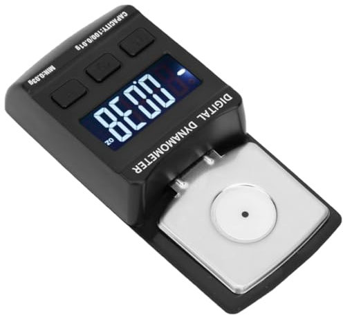 JOINPAYA Plattenspieler-nadelkraftmessgerät Digitalem Stiftkraftmessgerät Skalentester Mit Großem Display Hintergrundbeleuchtung Tragbar