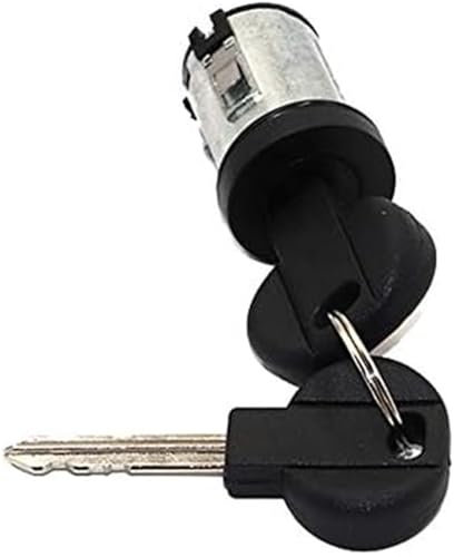 MKVAXR Ensemble de barillets de serrure de porte de voiture, for Citroën, Jumpy, Fiat, Scudo, Peugeot, Expert 1995-2006 9170AY 4162C9 4162L0 (couleur: 1 serrure) Serrure de porte de voiture(BLACK 1 Lo