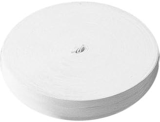 Homoyoyo 1 Rolle Weißes Elastisches Band für Nähen von Kleidung DIY Projekten Unterwäsche Sportbekleidung Elastisch und Langlebig für Vielseitige Anwendungen