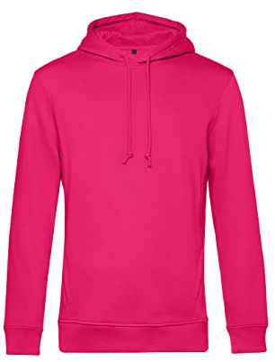 PinkTex Herren Kapuzenpullover Organic Hoodie - Einfarbig aus weicher nachhaltiger Baumwolle