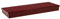 Mack Metal Paint Brush Holder Box With Springs, Red, 3 12 in X 10 in
