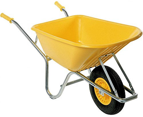 FORT Site Shifter 500 Heavy Duty Wheelbarrow Yellow