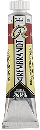 Rembrandt Watercolour Tube 20 ml Transparent oxide red 378 (05043780)