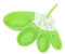 Wiltshire Classic Measuring Spoons, Set of 4, Nest of Spoons, Stackable with Loop, 1/2 TSP, 1 TSP, 1/2 TBS and 1 TBS, 12x4x3.5cm, Green