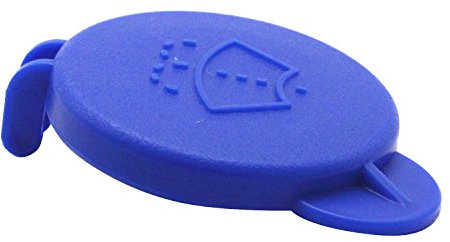 TAKPART Blau Auto Wassertankdeckel Tankdeckel Windschutzscheiben-Scheibenwaschflaschenverschluss Scheibenwasch Kronkorken Kompatibel für Fiesta MK6 2001-2008 1488251