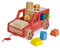 Eichhorn - Mercedes Steck G-Klasse - Auto mit 7 Bausteinen und Fahrerfigur, Formen, aus FSC 100% zertifiziertem Buchenholz, 24x14 cm groß, ab einem Jahr