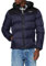 Schott NYC Mixte Utah2 Doudoune, Navy, L EU