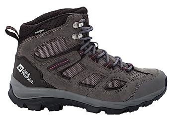 Jack Wolfskin Damen Vojo 3 Texapore Mid W, Tarmac Grey Pink, 40.5 EU