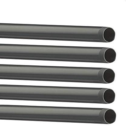 EXCOLO 10m (5X 2m STK) PVC Rohre Ø 40 mm Rohr. Nur Rohre ohne Fitting Winkel Kniestück Adapter Muffen T-Stück Kappen (5 x Rohr 40mm 2 Meter)