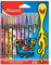 Maped - Filzstifte, Fasermaler COLOR'PEPS MONSTER mit mittlerer Spitze - x12 Stifte