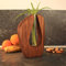 Vase Tube en Verre | Bois du Japon, Lithocarpus | Fait à la Main, Naturel| Décroration de Maison | Plante en Eau | Biscay Home