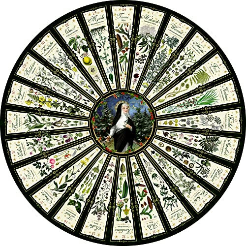 Wandkalender: Leben mit der Natur - Hildegard von Bingen