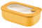 Guzzini - Kitchen Active Design, STORE&MORE BIO, Récipients hermétiques rectangulaire pour réfrigérateur/congélateur/four à micro-ondes - Jaune Mangue, 20 x12 x h7cm | 900 ml - 171001236